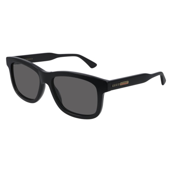 NEW GUCCI BLACK GREY SUNGLASSES GUCCI MEN SUNGLASSES - Picture 3 of 6